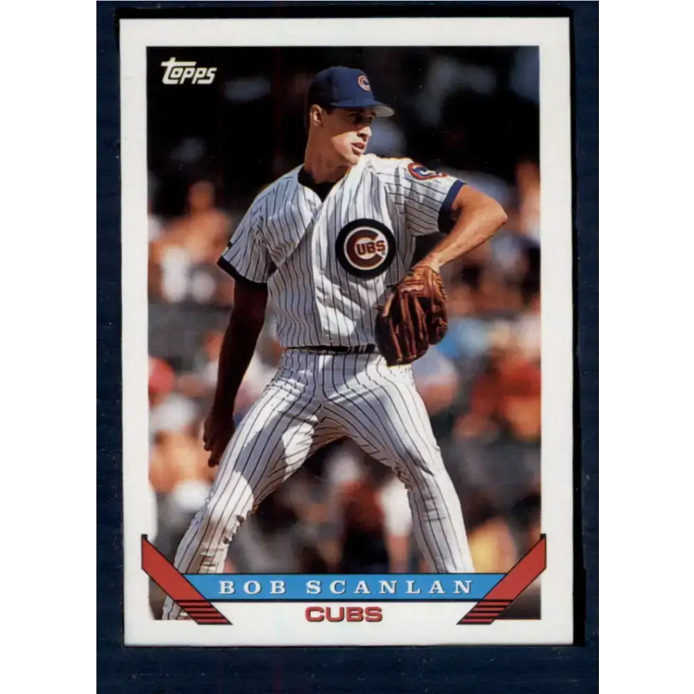 1993 Topps #47 Bob Scanlan NM-MT Chicago Cubs Baseball Card