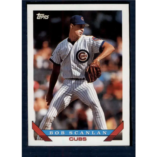 1993 Topps #47 Bob Scanlan NM-MT Chicago Cubs Baseball Card