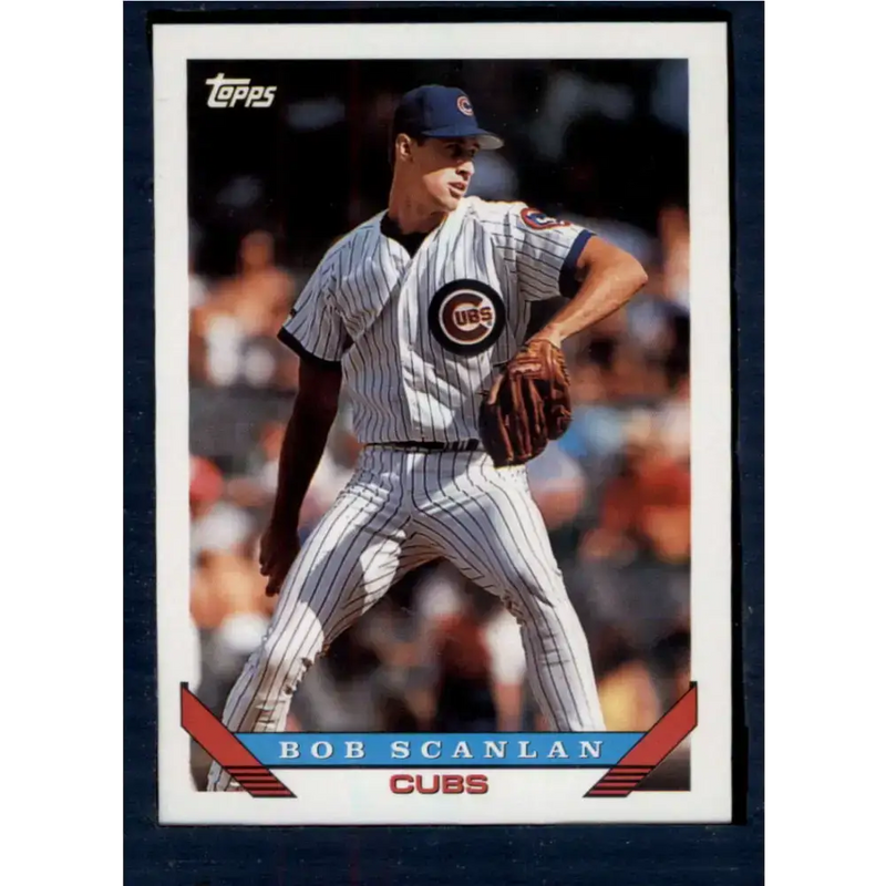 1993 Topps #47 Bob Scanlan NM-MT Chicago Cubs Baseball Card