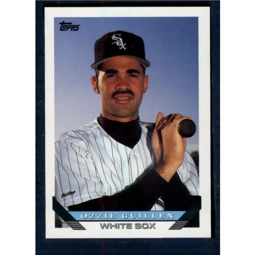1993 Topps #474 Ozzie Guillen NM-MT Chicago White Sox Baseball Card - Baseball Card Single