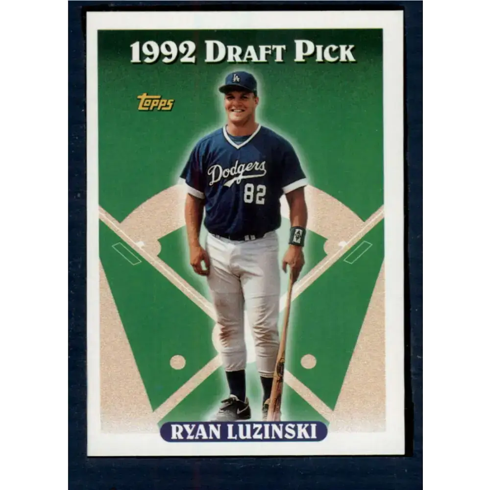 1993 Topps #481 Ryan Luzinski NM-MT RC Rookie Los Angeles Dodgers Baseball Card