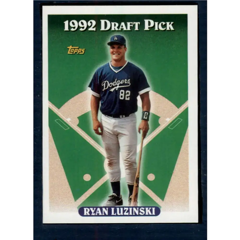 1993 Topps #481 Ryan Luzinski NM-MT RC Rookie Los Angeles Dodgers Baseball Card