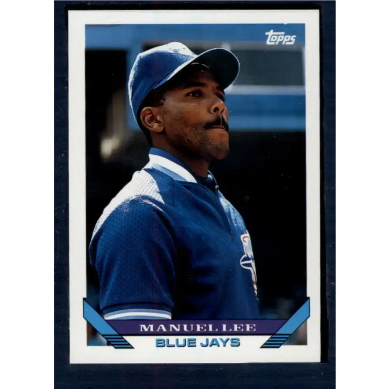 1993 Topps #488 Manuel Lee NM-MT Toronto Blue Jays Baseball Card - Baseball Card Single