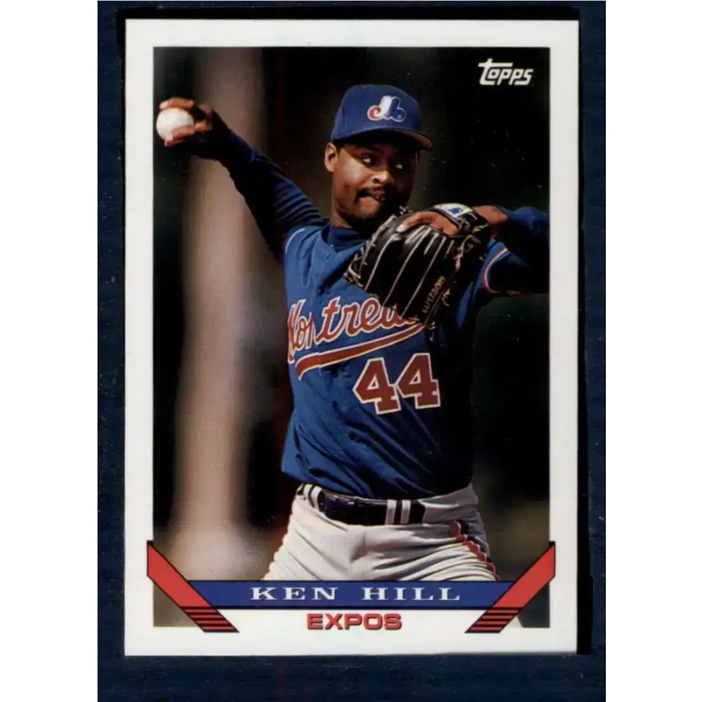 1993 Topps #495 Ken Hill NM-MT Montreal Expos Baseball Card - Baseball Card Single