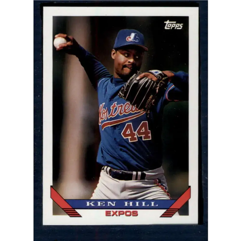 1993 Topps #495 Ken Hill NM-MT Montreal Expos Baseball Card - Baseball Card Single