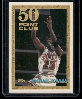 1993 Topps 50 Point Club Michael Jordan #64 Basketball