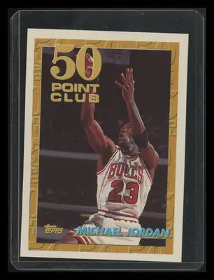 1993 Topps 50 Point Club Michael Jordan #64 Basketball