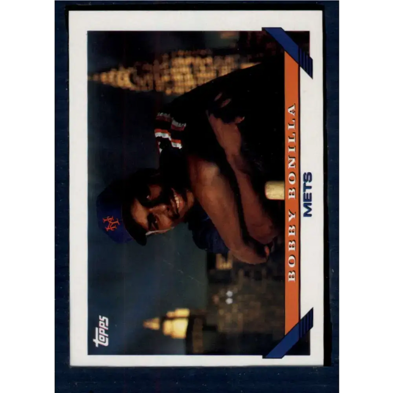 1993 Topps #52 Bobby Bonilla NM-MT New York Mets Baseball Card - Baseball Card Single