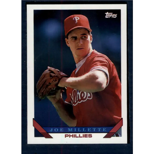 1993 Topps #531 Joe Millette NM-MT Philadelphia Phillies Baseball Card