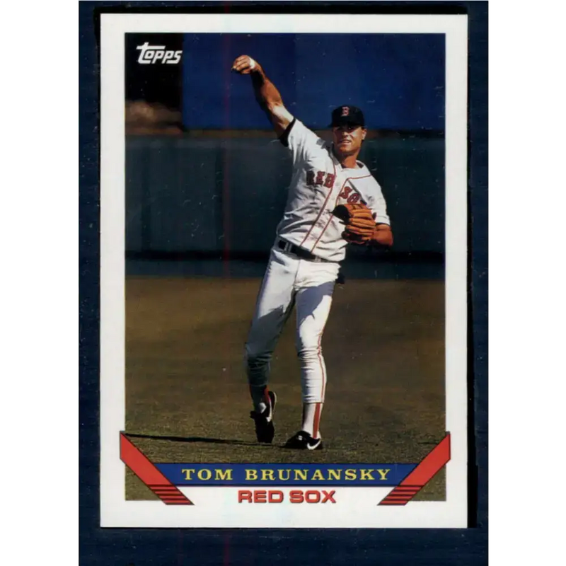 1993 Topps #532 Tom Brunansky NM-MT Boston Red Sox Baseball Card - Baseball Card Single