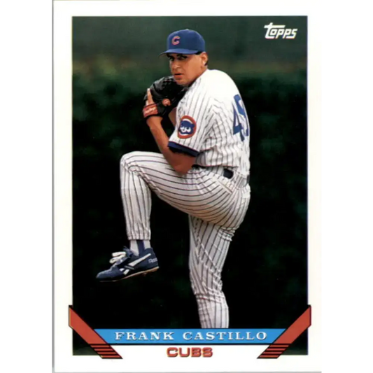 1993 Topps #533 Frank Castillo NM-MT Chicago Cubs Baseball Card
