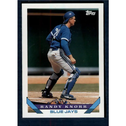 1993 Topps #534 Randy Knorr NM-MT Toronto Blue Jays Baseball Card