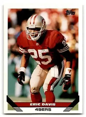 1993 Topps #535 Eric Davis baseball card, a must-have for Eric Davis trading cards fans
