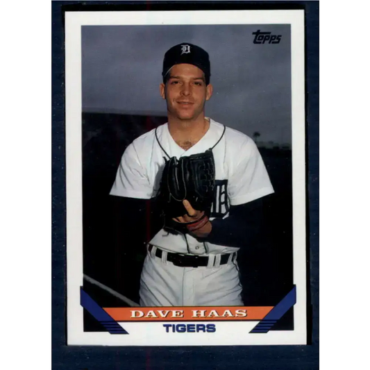 1993 Topps #536 Dave Haas NM-MT Detroit Tigers Baseball Card