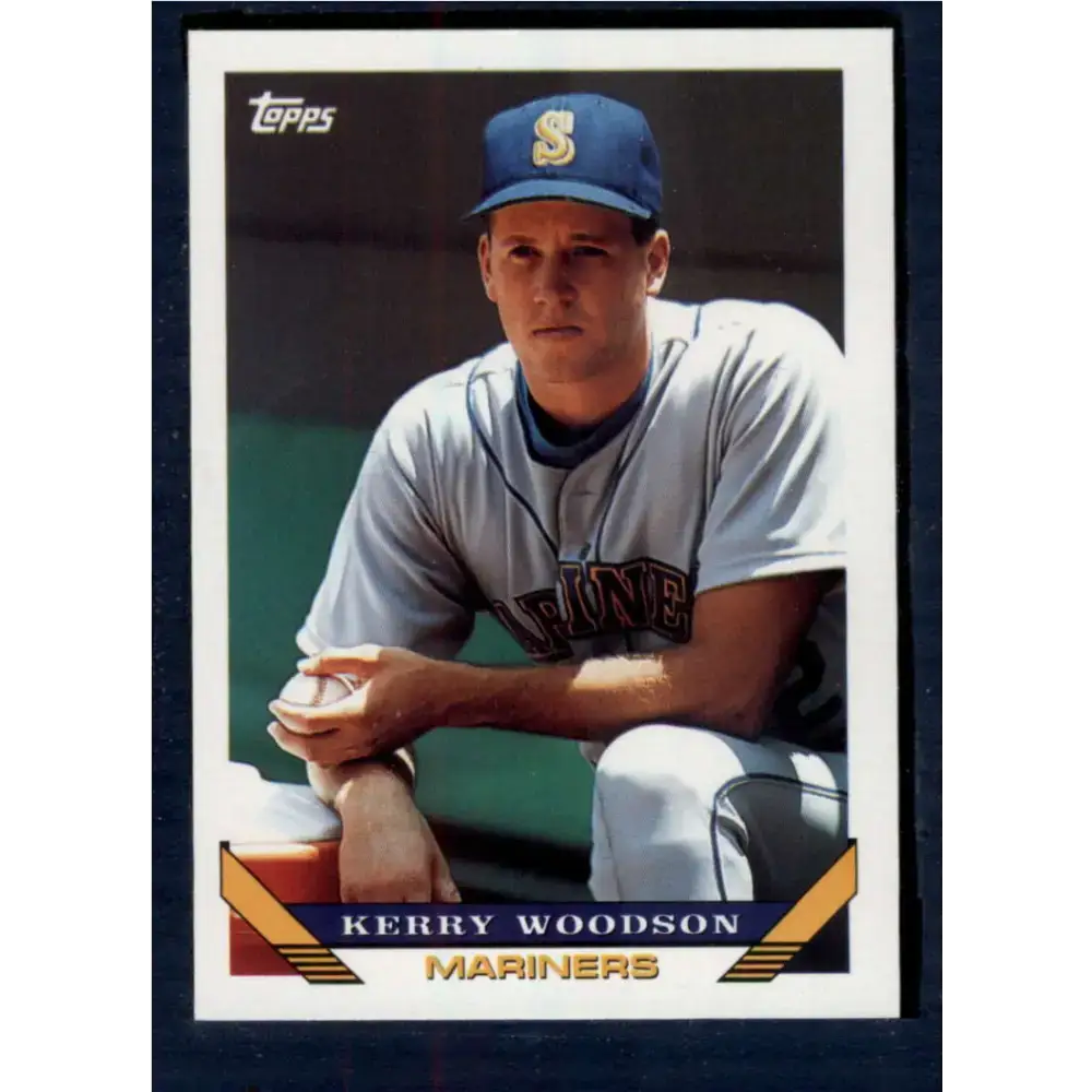 1993 Topps #539 Kerry Woodson NM-MT Seattle Mariners Baseball Card - Baseball Card Single