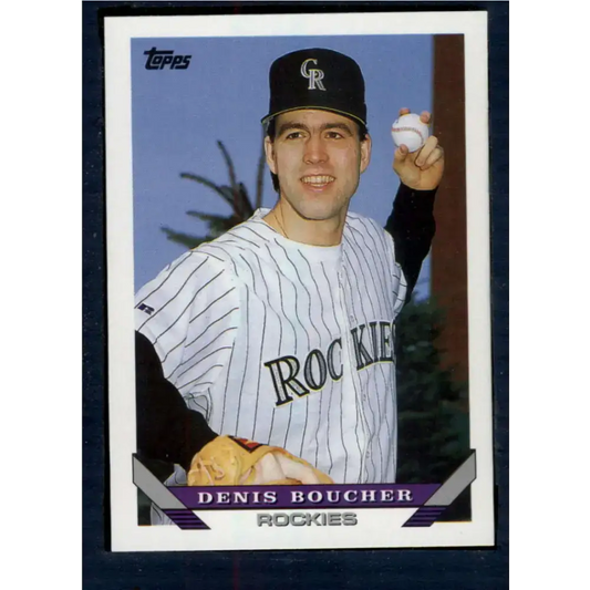 1993 Topps #541 Denis Boucher NM-MT Colorado Rockies Baseball Card
