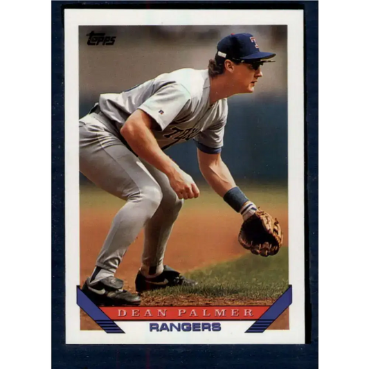 1993 Topps #545 Dean Palmer NM-MT Texas Rangers Baseball Card - Baseball Card Single