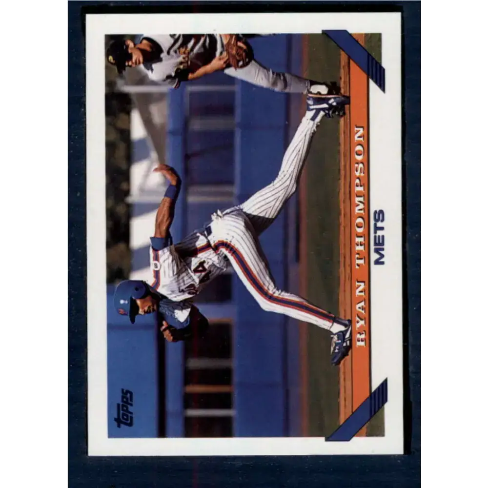 1993 Topps #547 Ryan Thompson NM-MT New York Mets Baseball Card - Baseball Card Single