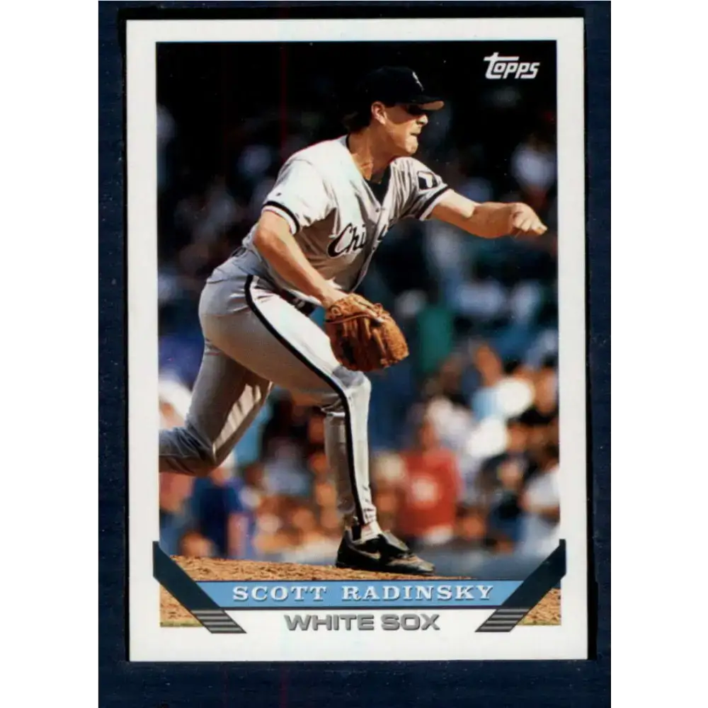 1993 Topps #550 Scott Radinsky NM-MT Chicago White Sox Baseball Card - Baseball Card Single