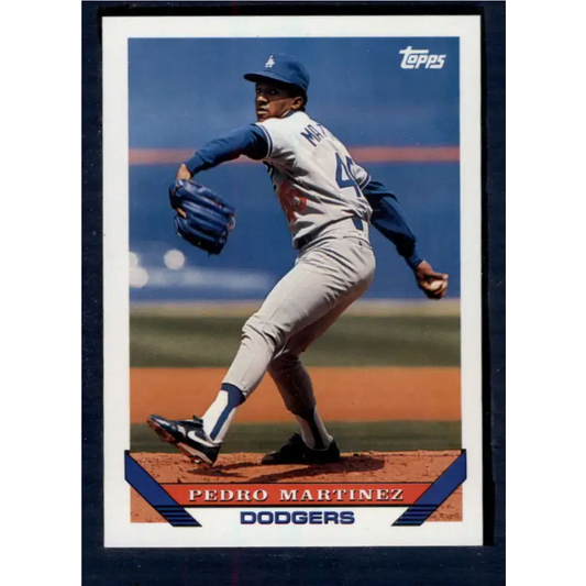 1993 Topps #557 Pedro Martinez NM-MT Los Angeles Dodgers Baseball Card