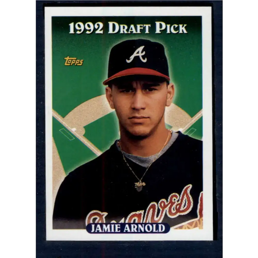 1993 Topps #559 Jamie Arnold NM-MT RC Rookie Atlanta Braves Baseball Card