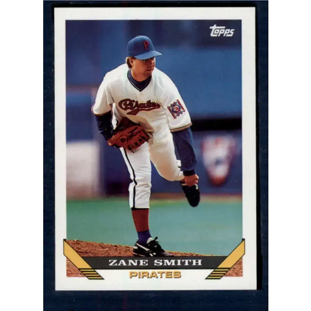 1993 Topps #560 Zane Smith NM-MT Pittsburgh Pirates Baseball Card - Baseball Card Single