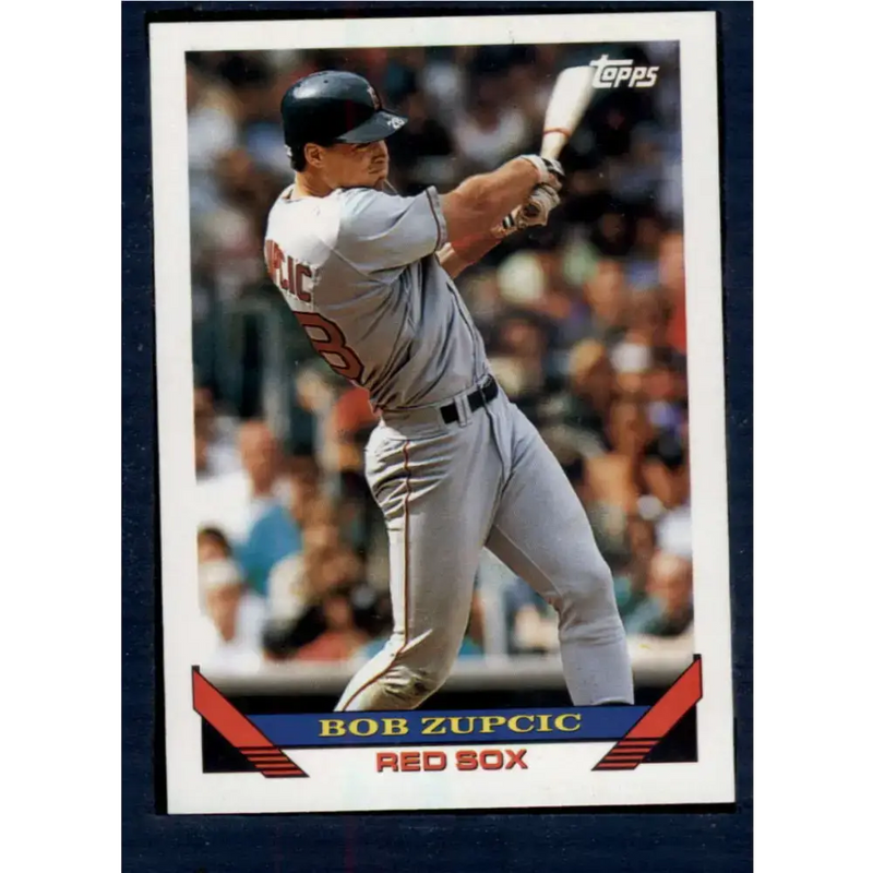 1993 Topps #562 Bob Zupcic NM-MT Boston Red Sox Baseball Card - Baseball Card Single