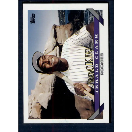 1993 Topps #565 Jerald Clark NM-MT Colorado Rockies Baseball Card