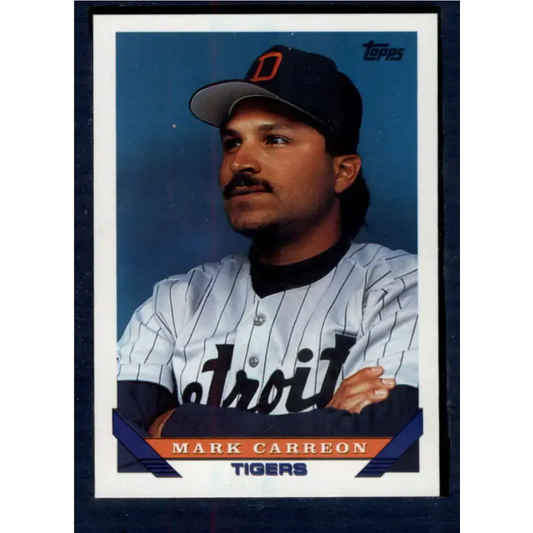 1993 Topps #567 Mark Carreon NM-MT Detroit Tigers Baseball Card