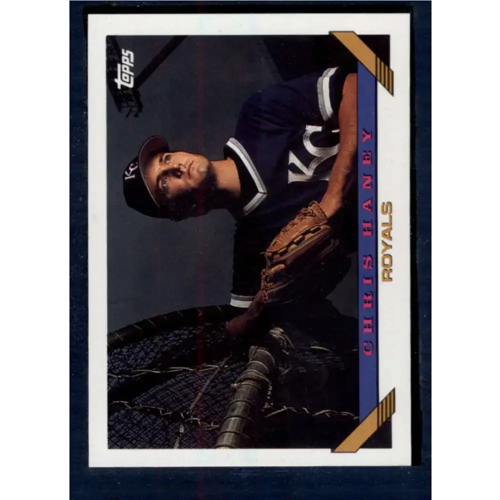 1993 Topps #581 Chris Haney NM-MT Kansas City Royals Baseball Card - Baseball Card Single