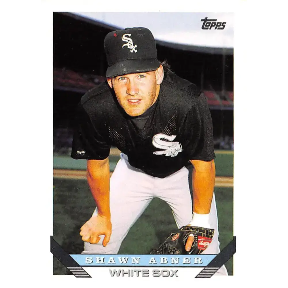 1993 Topps #582 Shawn Abner NM-MT Chicago White Sox Baseball Card
