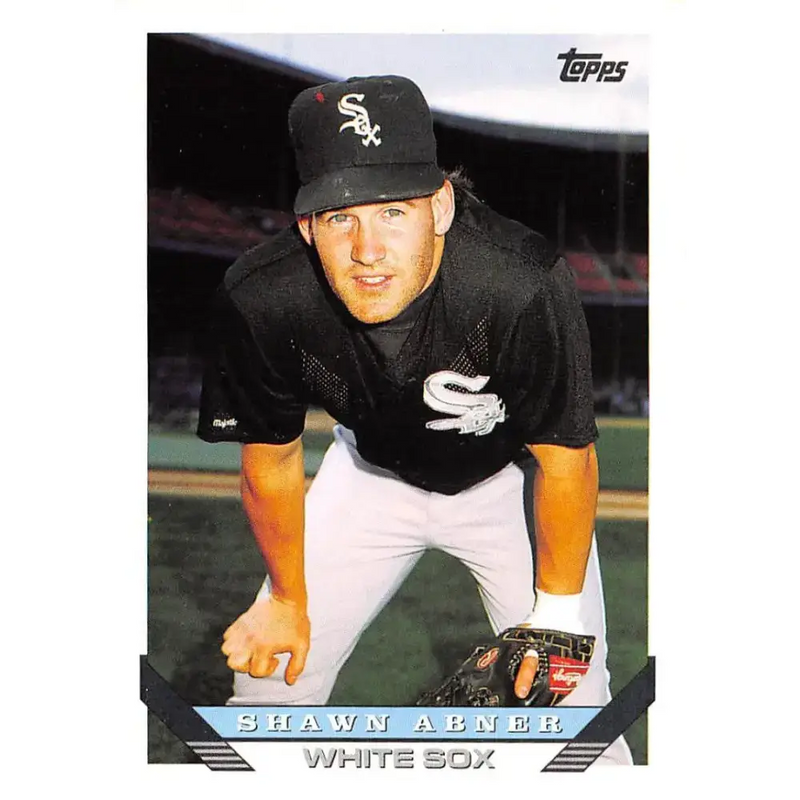 1993 Topps #582 Shawn Abner NM-MT Chicago White Sox Baseball Card