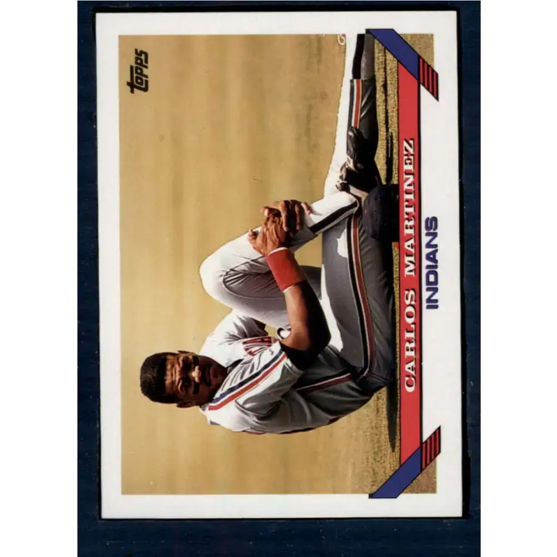 1993 Topps #59 Carlos Martinez NM-MT Cleveland Indians Baseball Card - Baseball Card Single