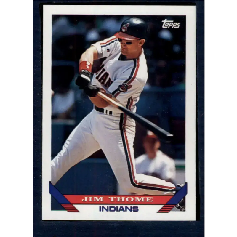 1993 Topps #603 Jim Thome NM-MT Cleveland Indians Baseball Card