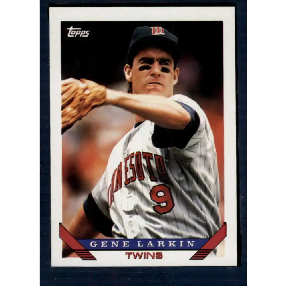 1993 Topps #61 Gene Larkin NM-MT Minnesota Twins Baseball Card - Baseball Card Single