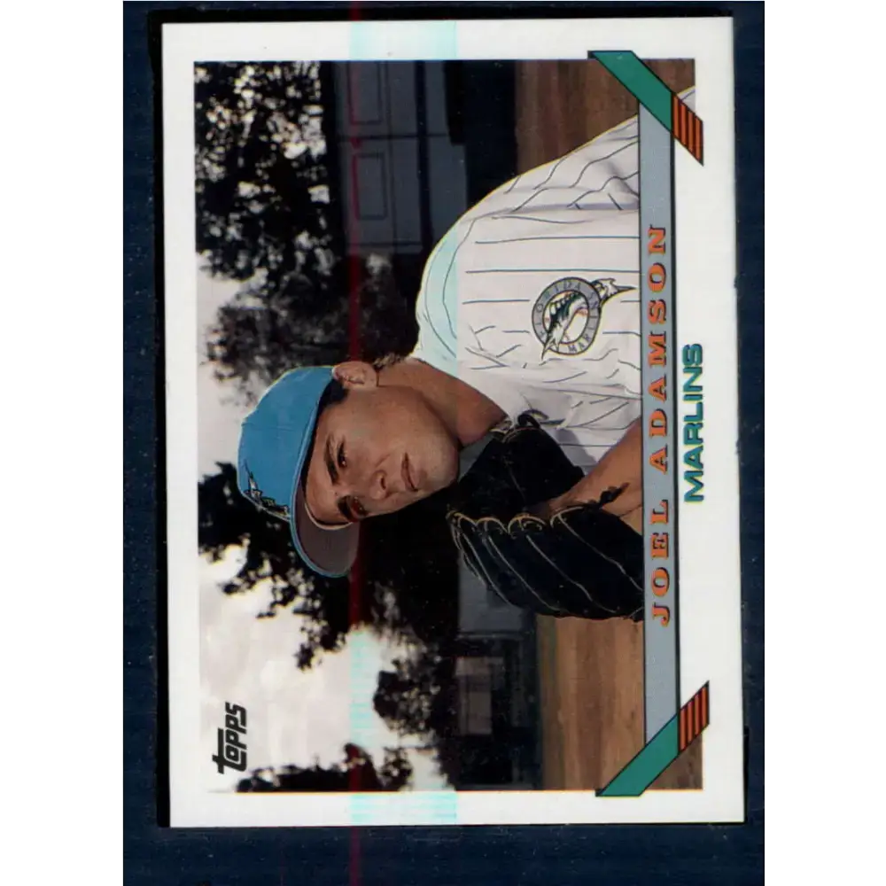 1993 Topps #613 Joel Adamson NM-MT RC Rookie Florida Marlins Baseball Card - Baseball Card Single