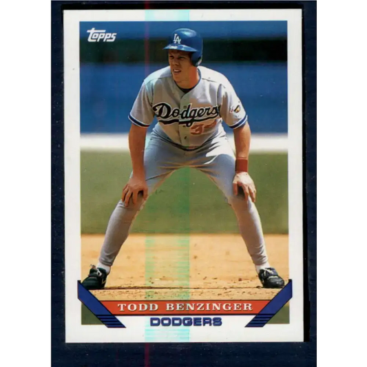 1993 Topps #620 Todd Benzinger NM-MT Los Angeles Dodgers Baseball Card