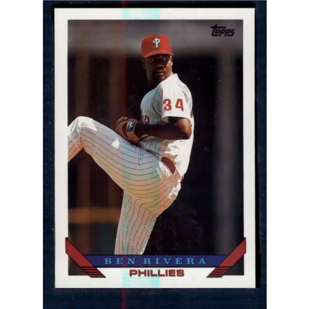 1993 Topps #622 Ben Rivera NM-MT Philadelphia Phillies Baseball Card - Baseball Card Single