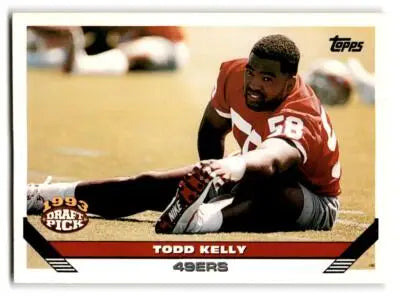 1993 Topps #622 Todd Kelly - Football Card Single