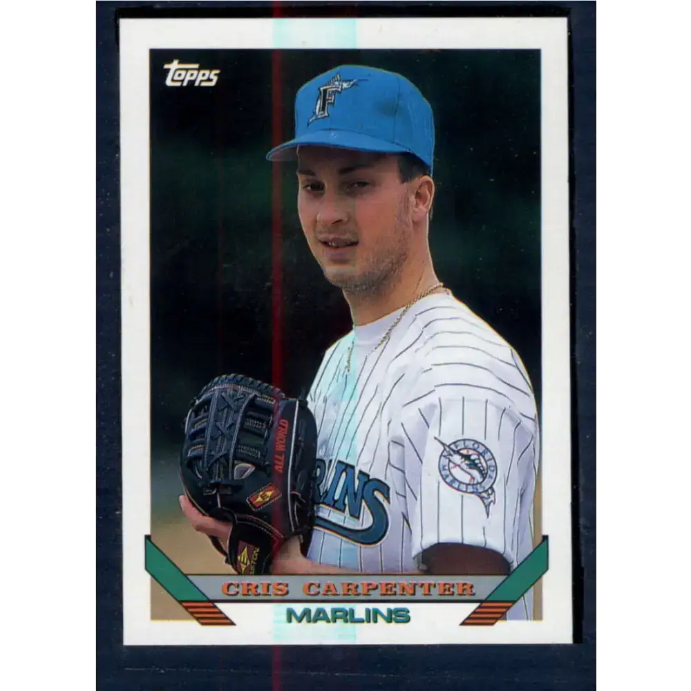 1993 Topps #629 Cris Carpenter NM-MT Florida Marlins Baseball Card - Baseball Card Single