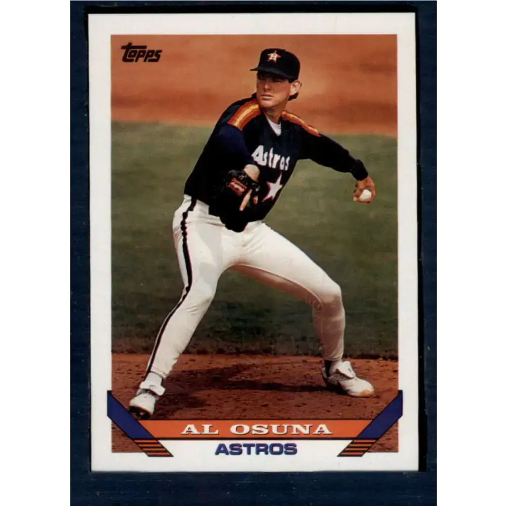 1993 Topps #63 Al Osuna NM-MT Houston Astros Baseball Card - Baseball Card Single