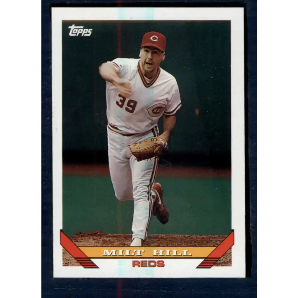 1993 Topps #642 Milt Hill NM-MT Cincinnati Reds Baseball Card - Baseball Card Single