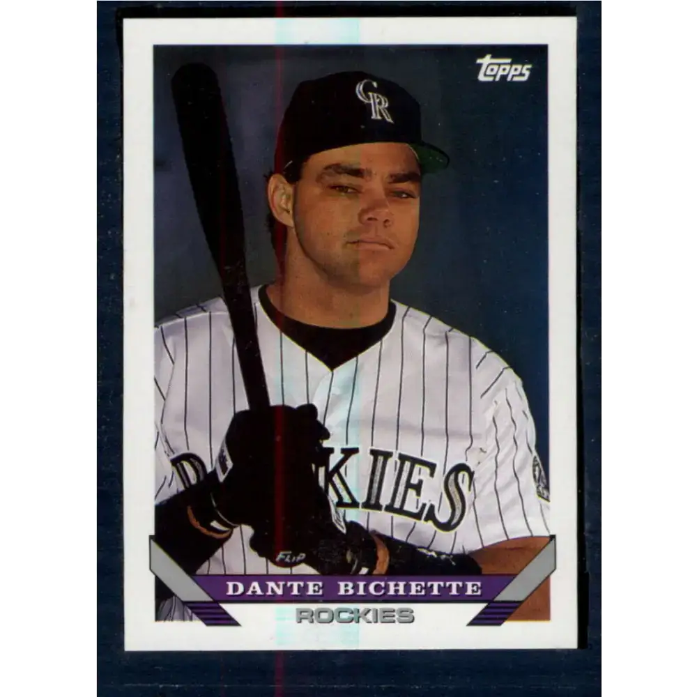 1993 Topps #644 Dante Bichette NM-MT Colorado Rockies Baseball Card - Baseball Card Single