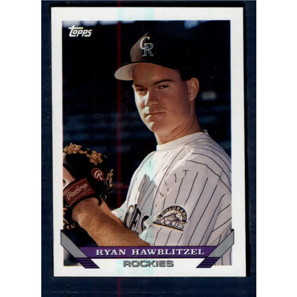 1993 Topps #648 Ryan Hawblitzel NM-MT Colorado Rockies Baseball Card
