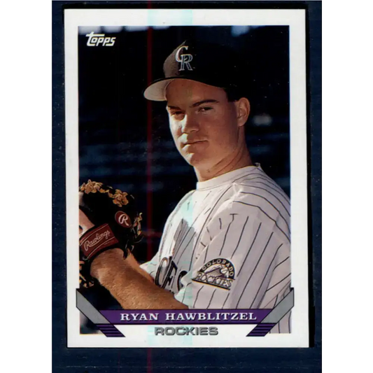 1993 Topps #648 Ryan Hawblitzel NM-MT Colorado Rockies Baseball Card