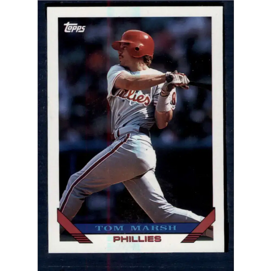 1993 Topps #649 Tom Marsh NM-MT Philadelphia Phillies Baseball Card