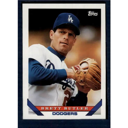 1993 Topps #65 Brett Butler NM-MT Los Angeles Dodgers Baseball Card