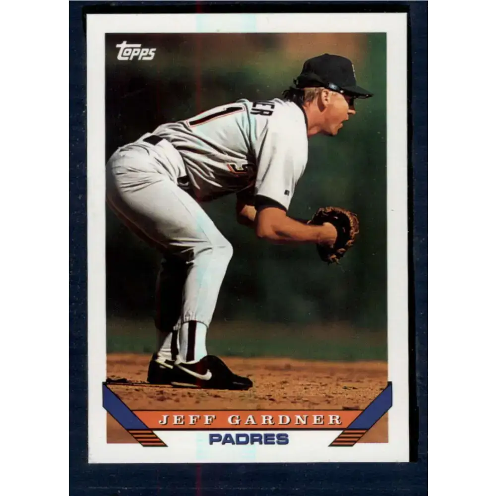 1993 Topps #663 Jeff Gardner NM-MT San Diego Padres Baseball Card - Baseball Card Single