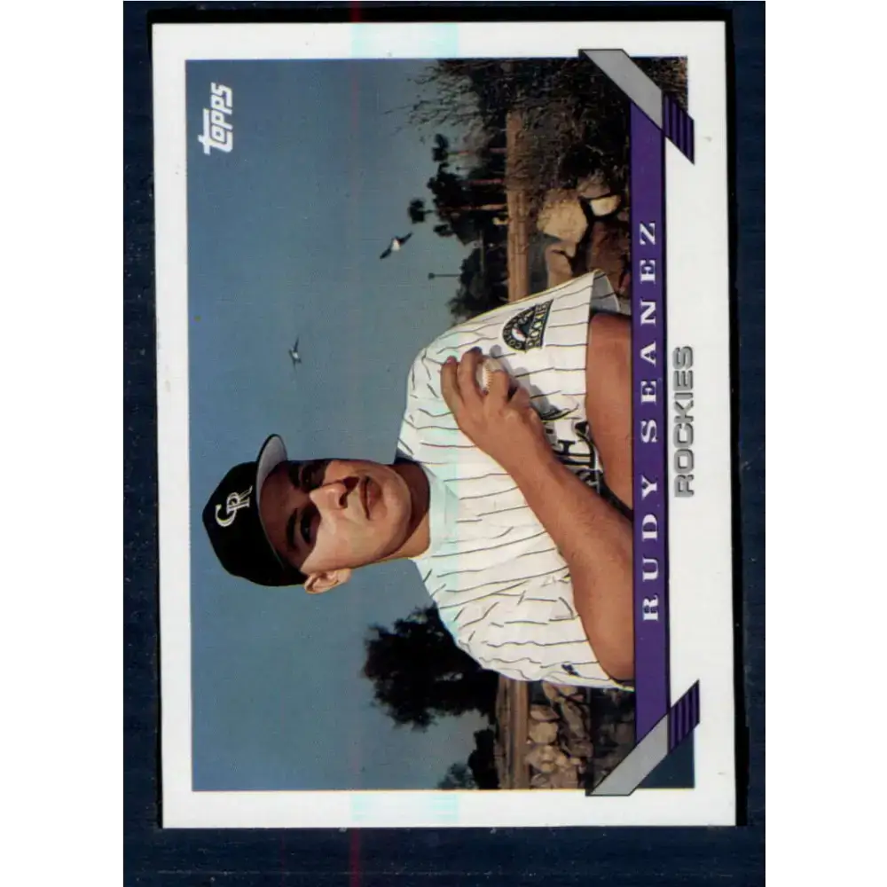 1993 Topps #676 Rudy Seanez NM-MT Colorado Rockies Baseball Card