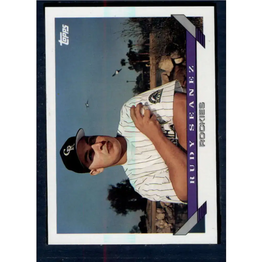 1993 Topps #676 Rudy Seanez NM-MT Colorado Rockies Baseball Card